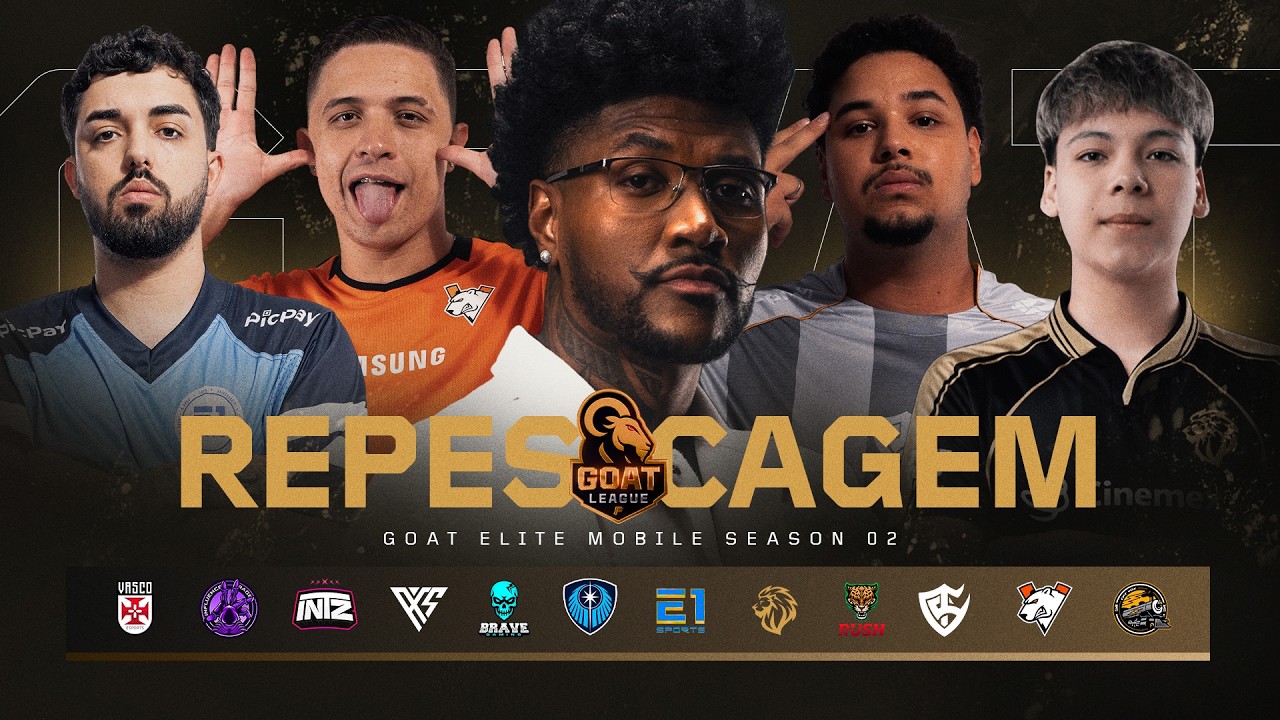 🏆 GOAT ELITE MOBILE S2  - REPESCAGEM - VP, LYON, TS, INTZ, VASCO... | FREE FIRE AO VIVO 🏆
