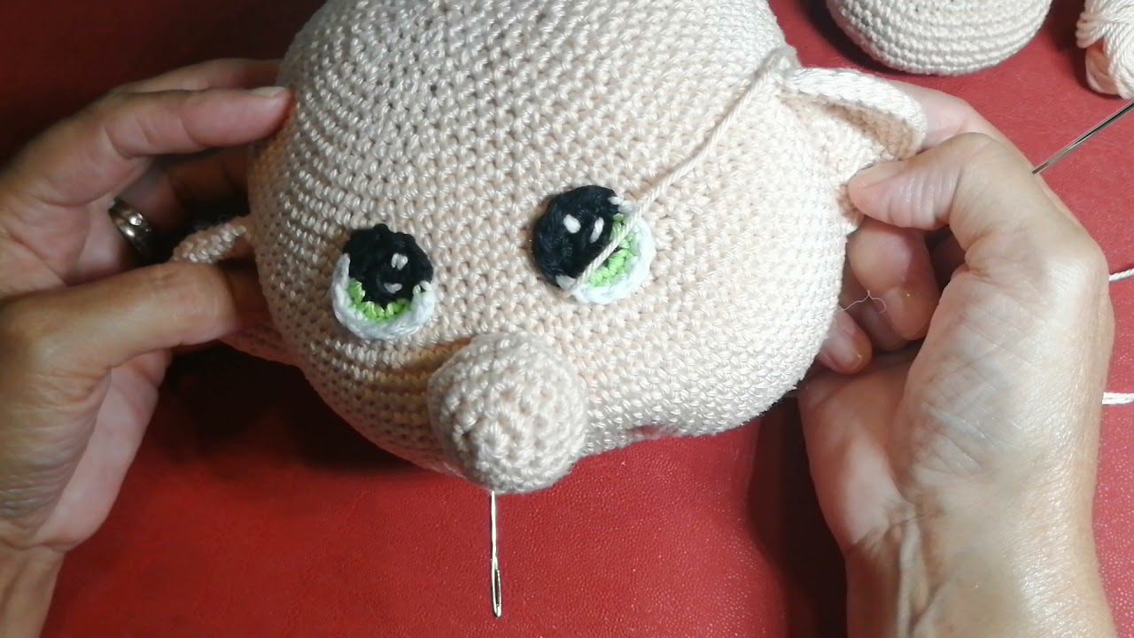 Tuto crochet - Façonner un visage- CKEJAIME