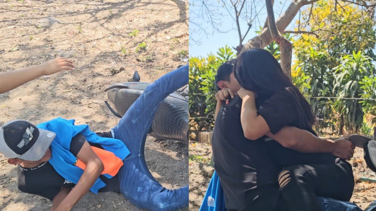 Denis Se Da Tremenda Caida De La Moto Con Este Gran Beso Que Le Dio Estrella 
