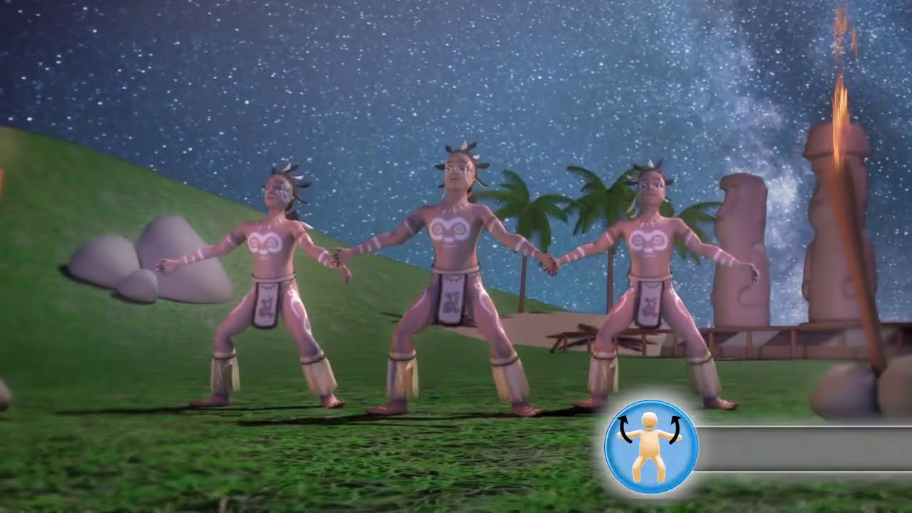 Danza Hoko Rapa Nui | Fundaci&oacute;n Mustakis