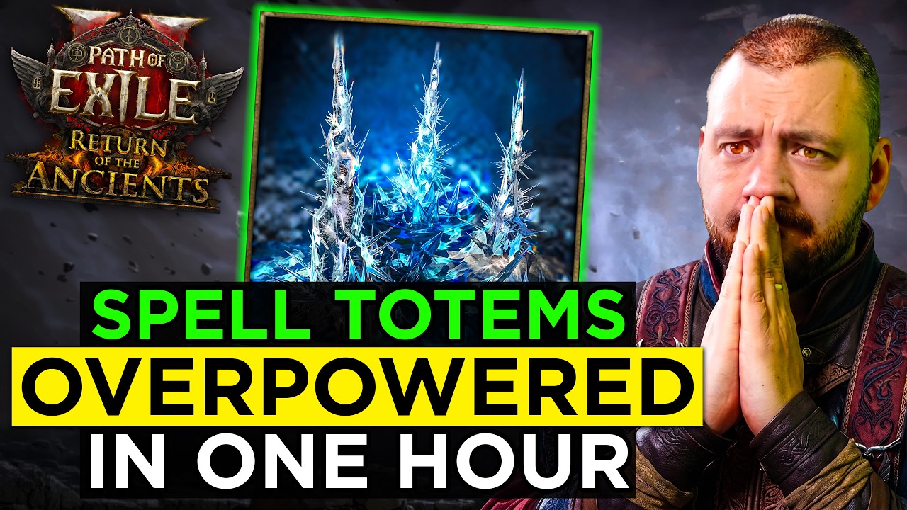 Spell Totems are 100% Broken with Grim Pillars in Path of Exile 2 Return of the Ancients