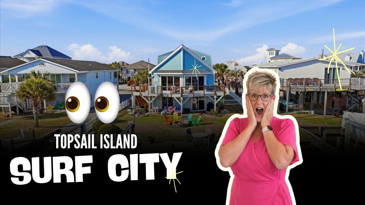 The Most Wanted Waterfront Home on Topsail Island Just Hit the Market