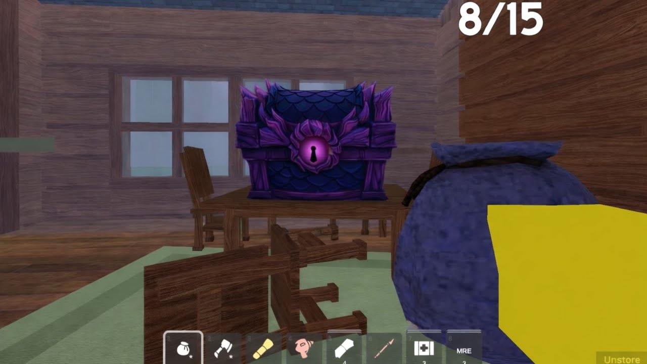 I FOUND A New CORRUPT CHEST in 99 Night in The Forest! 100 Days Solo