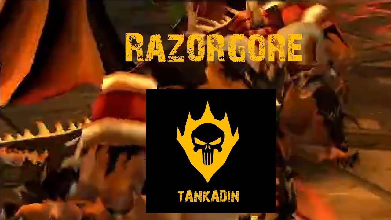 Tankadin tank Razorgore - WoW Classic