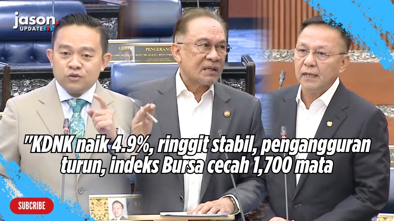 PM Anwar Ibrahim jawab soalan mengenai prestasi pertumbuhan ekonomi 2025 dan 'black economy'