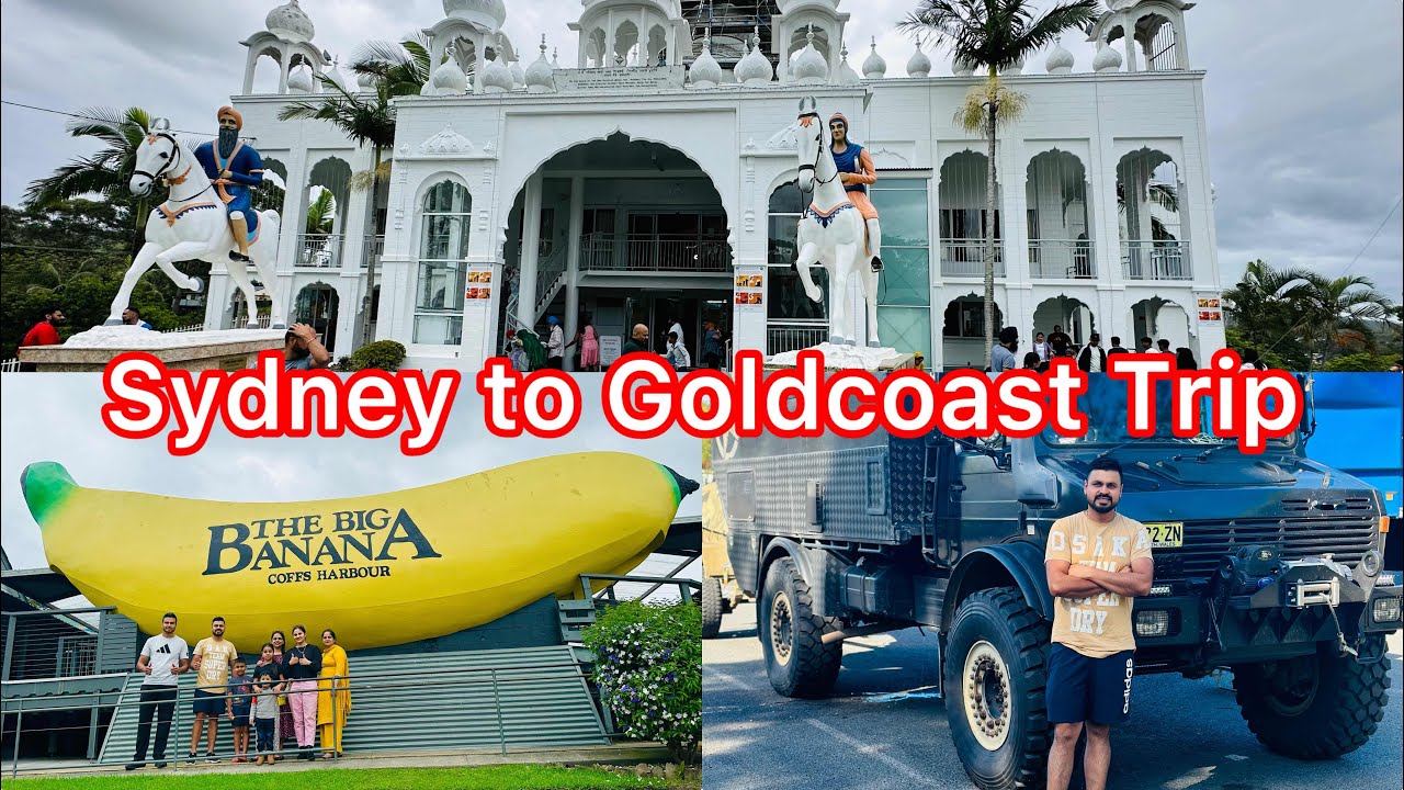 Sydney to Goldcoast Trip to Sikh Games 2023