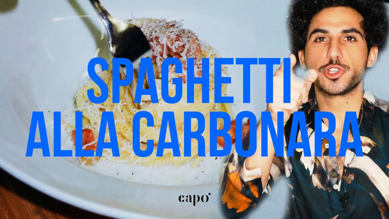 Spaghetti alla Carbonara - Traditionelles Rezept ohne Sahne