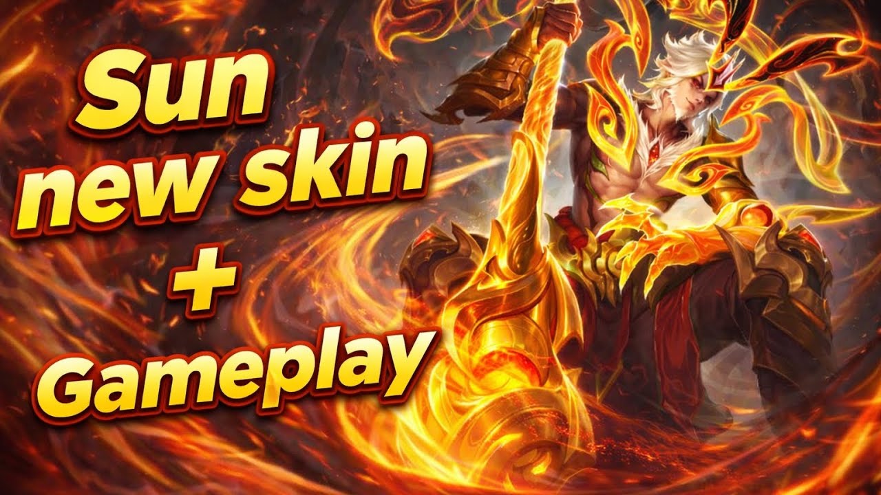 Sun New Skin Gameplay🔥 | Mobile Legend Gameplay