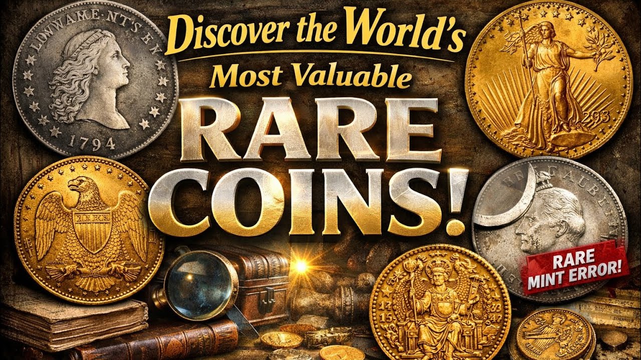 Discover the World&rsquo;s Most Valuable Rare Coins | Hidden Treasures of Numismatic History