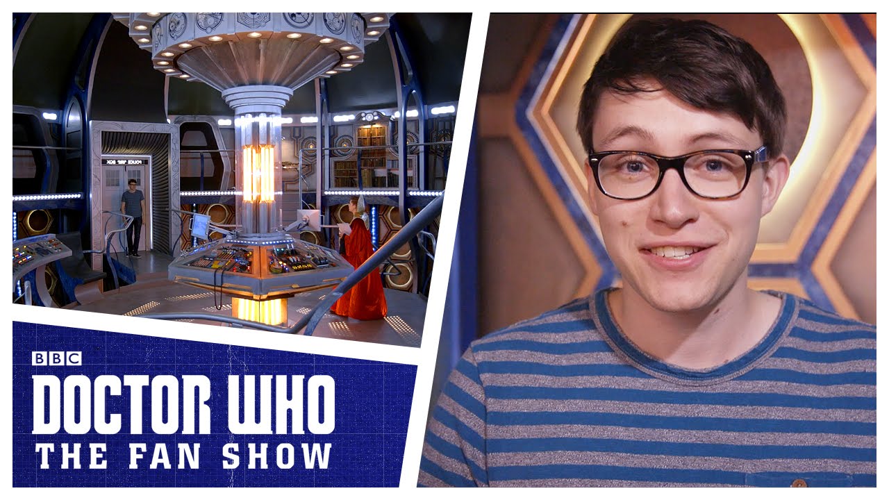 Charlieissocoollike In The TARDIS | Doctor Who: The Fan Show