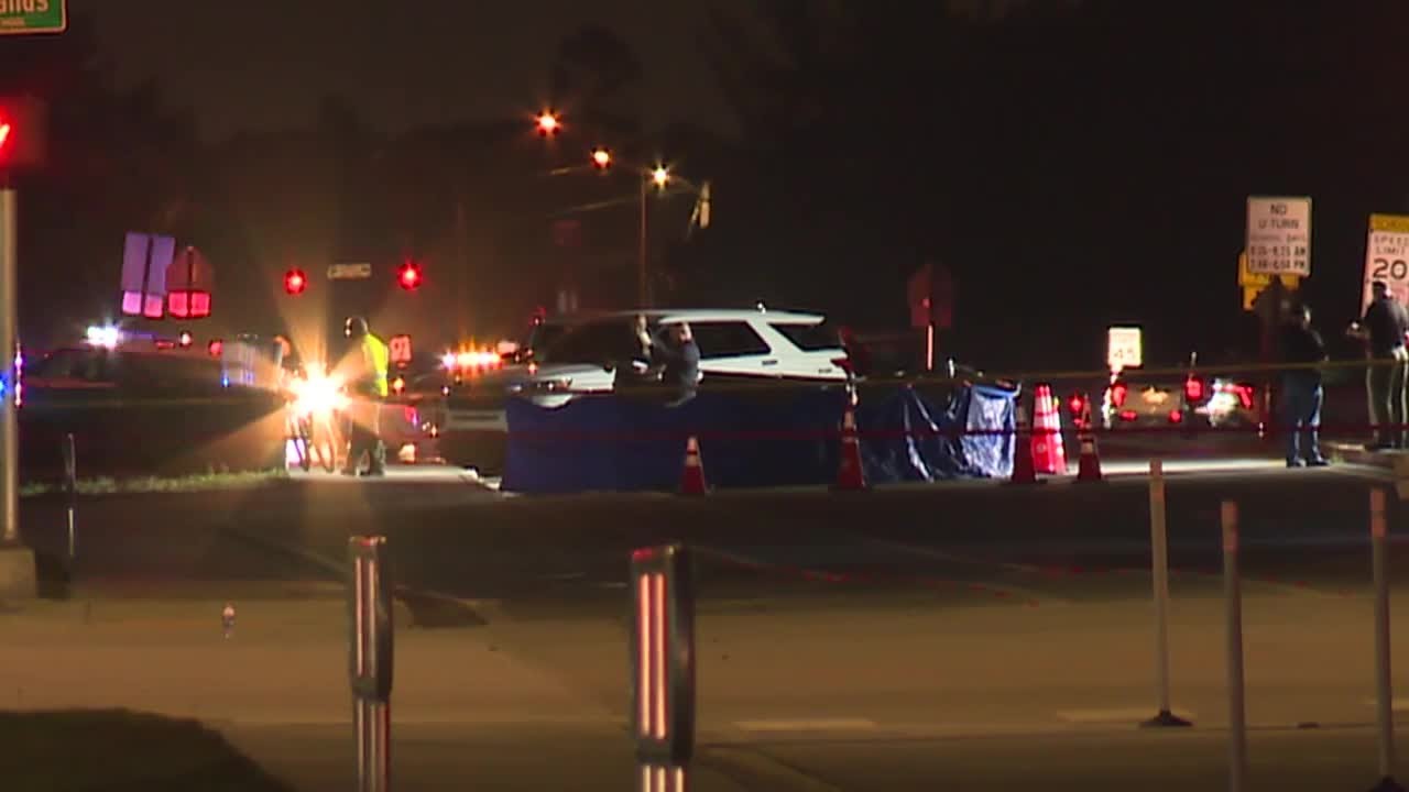 1 student dead, 1 hospitalized after being struck by semi near Woodlands Middle School