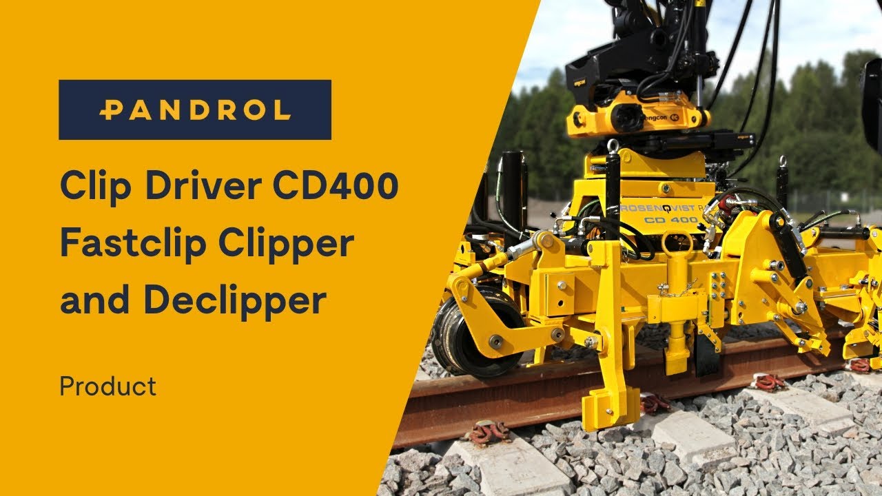 Pandrol Clip Driver CD400 - Fastclip Clipper/Declipper