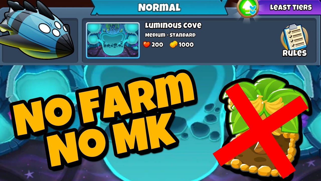 BTD6 Vortex Tutorial || No Monkey Knowledge || Luminous Cove