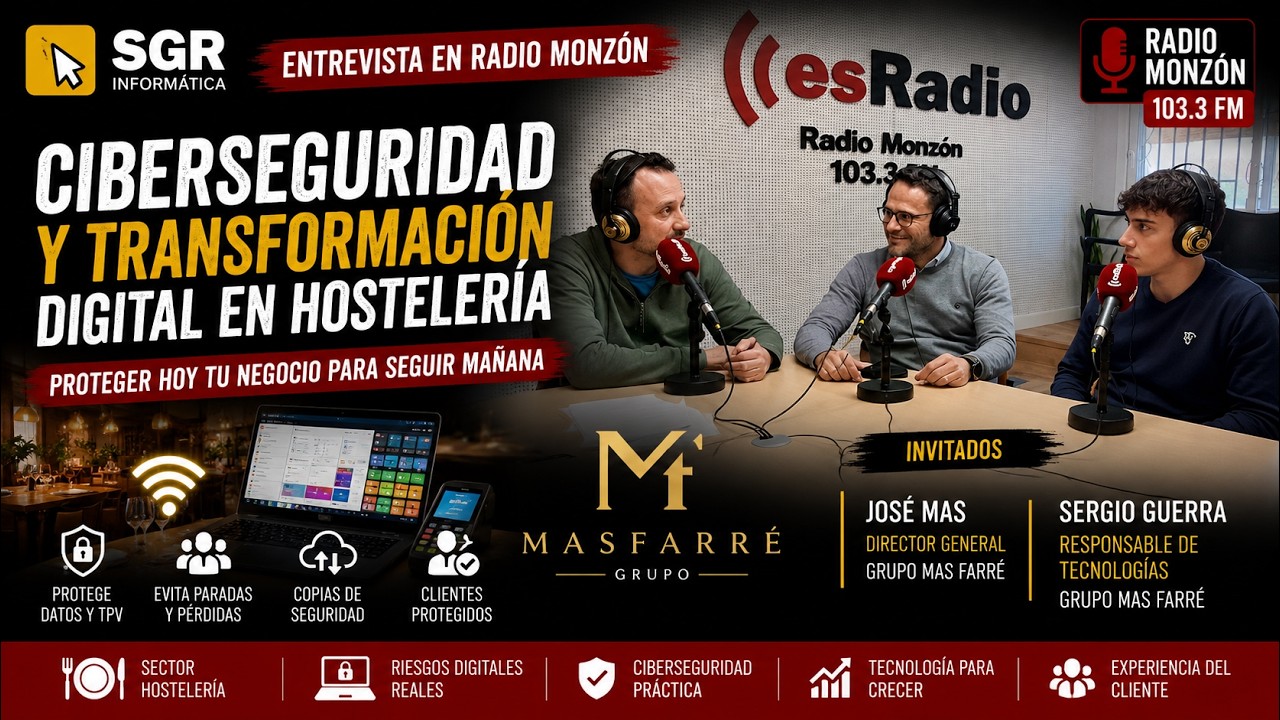 Ciberseguridad y transformación digital: claves prácticas con Grupo Mas Farré.