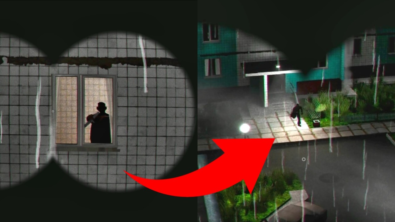 殺人鬼の部屋を双眼鏡で覗き見していたらバレて家凸される面白すぎるホラーゲーム【TERPENIE】