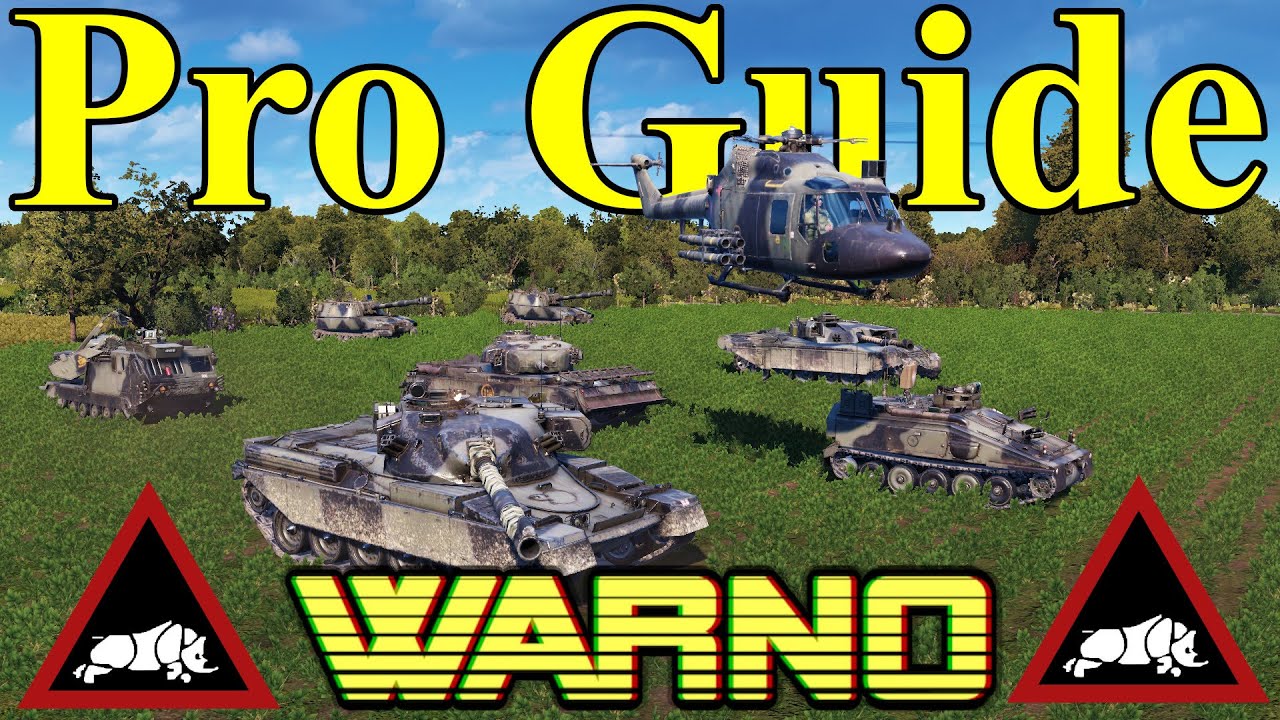 Warno PRO GUIDE To British 1st Armoured Division - Rank 1 Player