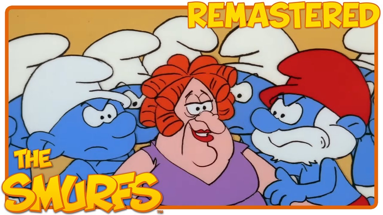 Hogatha's Smurfy Trick! 🧙‍♀️• The Smurfs • HD Remastered • Episode 16 • Cartoon movies