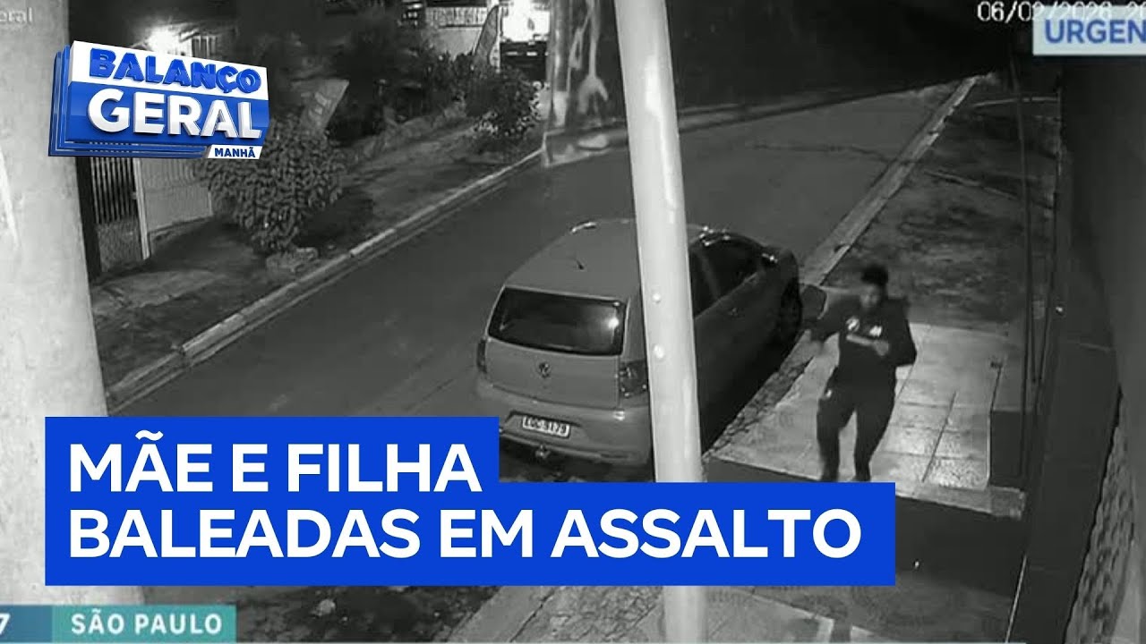 Mãe e filha são baleadas em assalto na zona leste de São Paulo