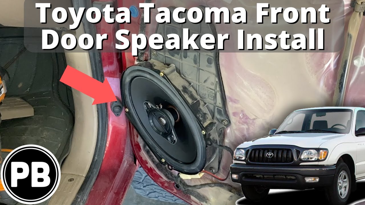 1998 - 2004 Toyota Tacoma Front Door Speaker Install