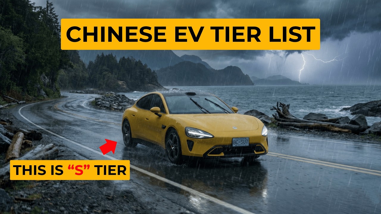 Ranking The 25 Best Selling Chinese EVs | Some Coming To Canada