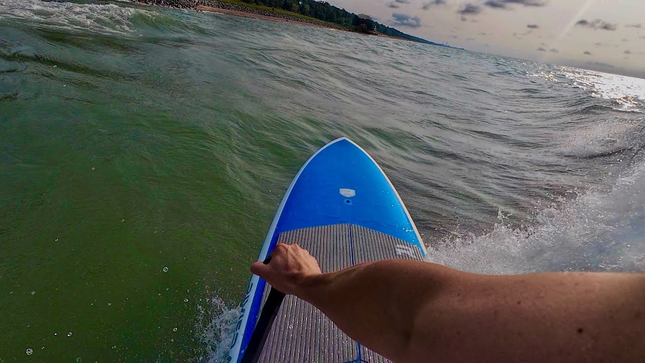 SUP Surfing Great Lakes On A New But Old Paddle Board Thats Everything I Wanted
