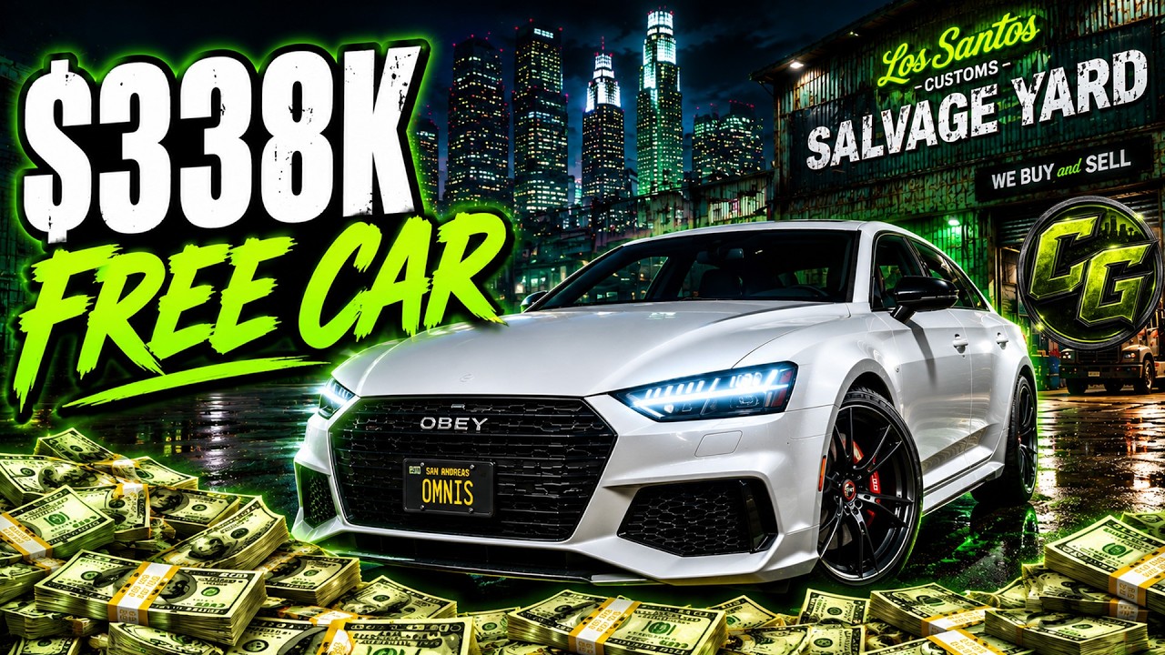Easy $338K! Obey Omnis Salvage Yard Robbery Guide (Claim the Car FREE) | GTA Online
