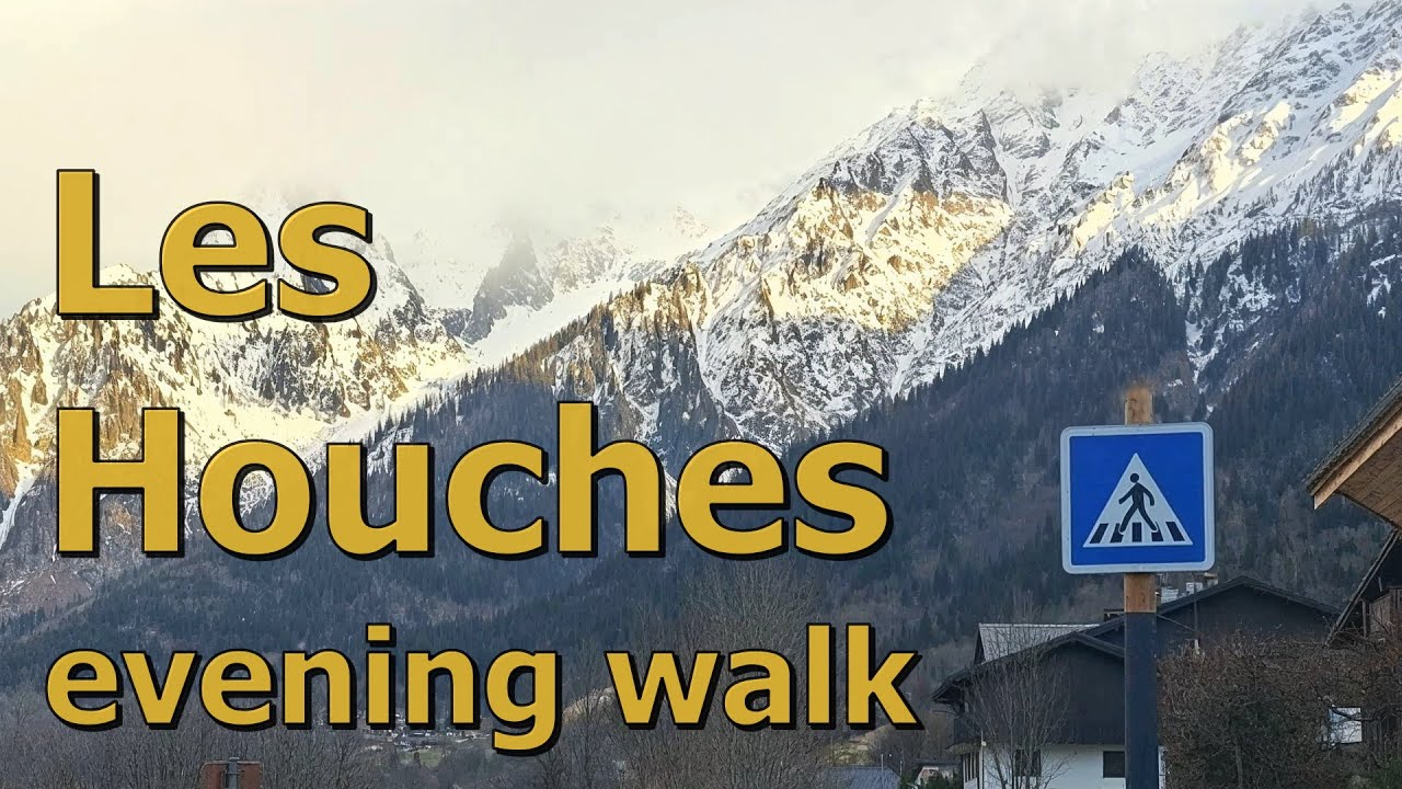 Les Houches — Вечерняя прогулка по живописной горной деревушке