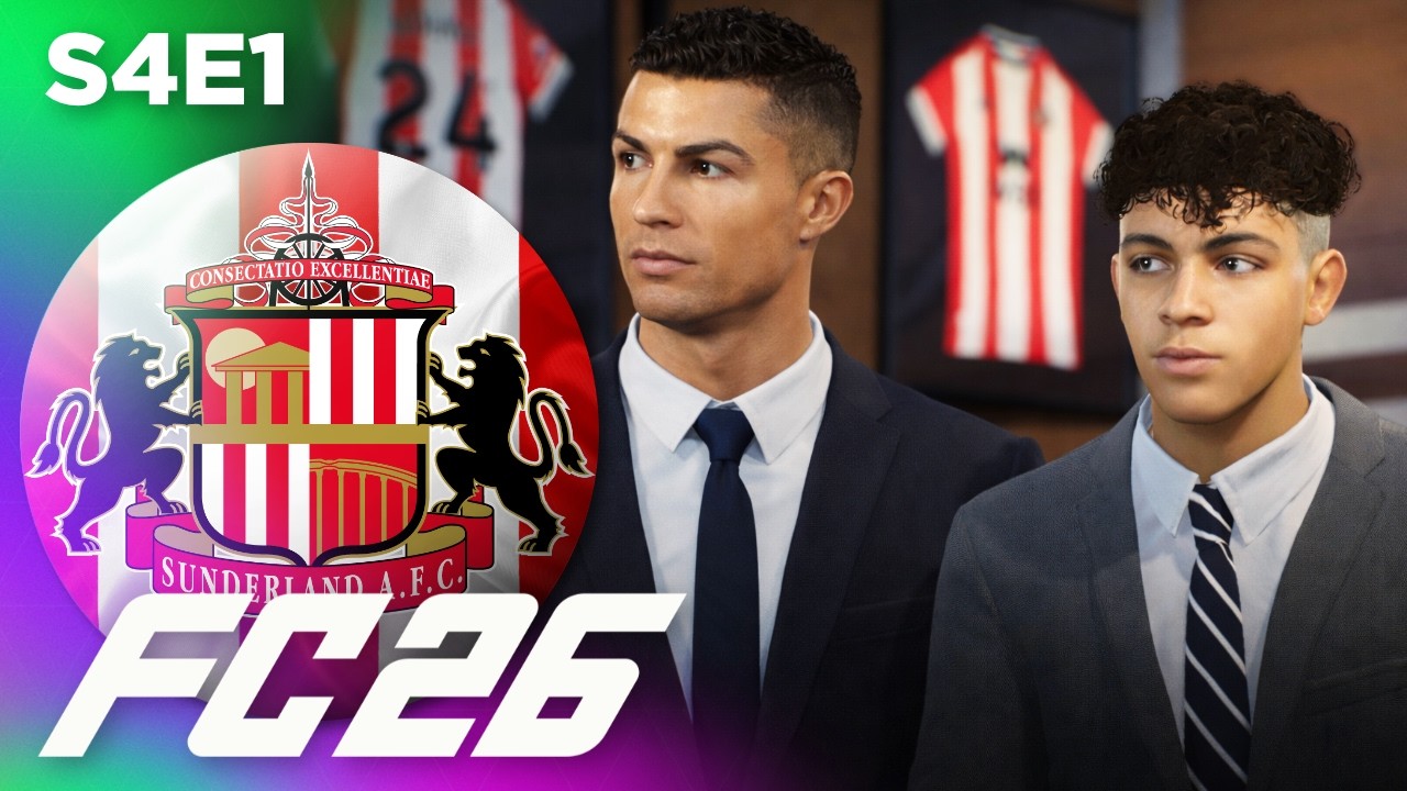 SIGNING CRISTIANO JR?! | FC 26 Sunderland Career Mode S4E1