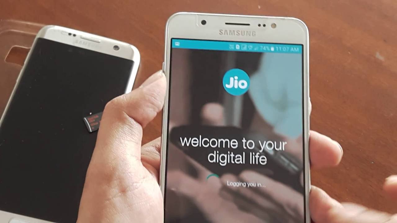 How to use Activated Jio sim  under  Samsung Jio preview offer on Samsung J7 2016(New)?