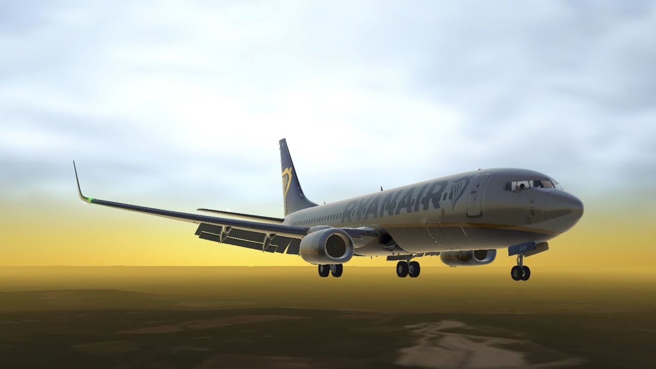 [RFSRealFlightSimulator#1191]Ryanair B737-800| Dublin - London Luton |{1hours}|Timeplase