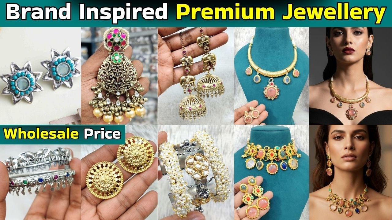 Brand Inspired Designer Jewellery Wholesale ⭐ | Moissanite, Pachi Kundan, Bridal Sets & Eyewear