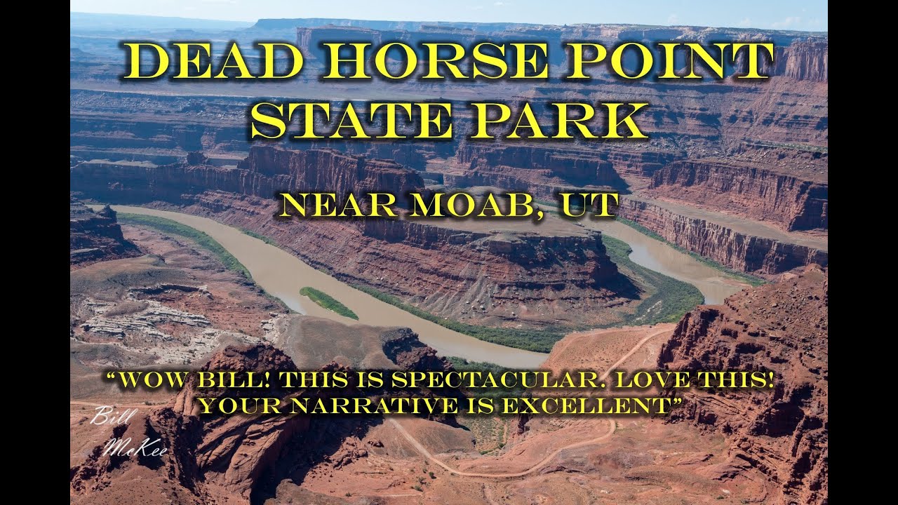 Государственный парк «Dead Horse Point», штат Юта — видео с кемпинга в формате 4K (включая информ...