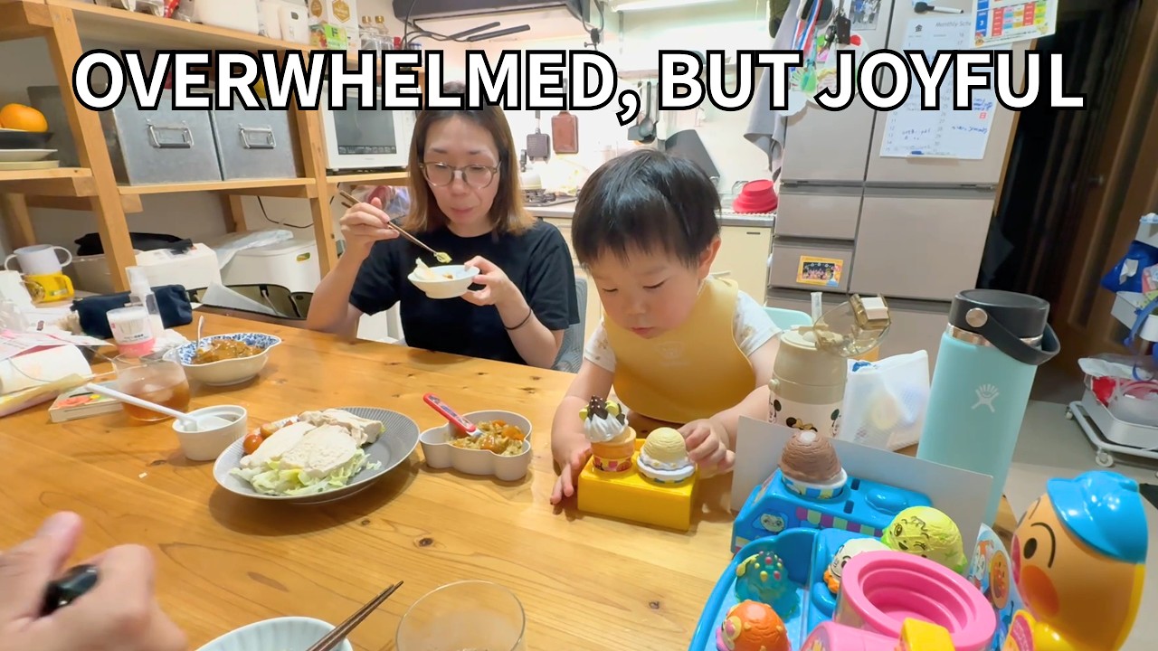 🇯🇵Overwhelmed in Our Tiny Okinawa Apartment… But This Japan Mom Life Day Was Full of Joy