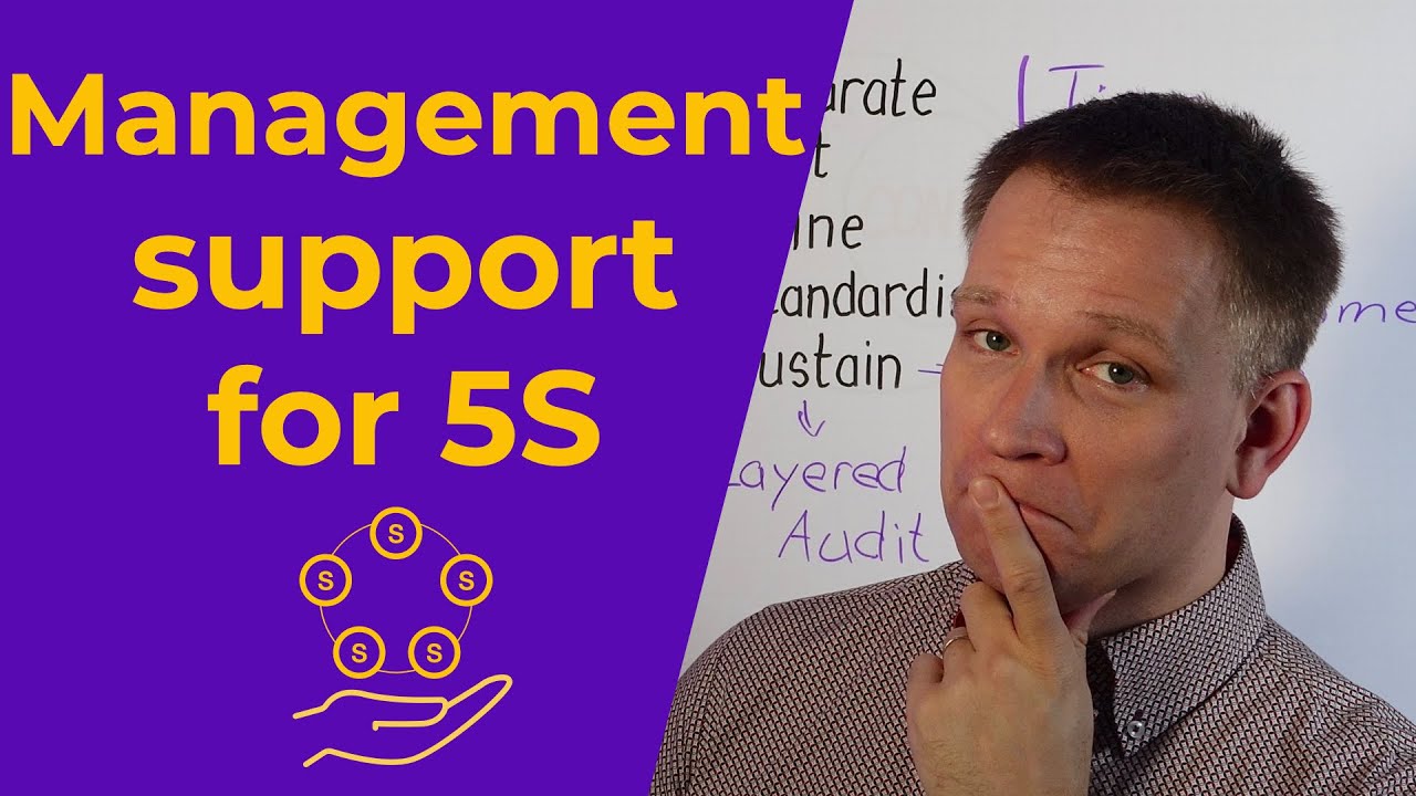 Management support for 5S