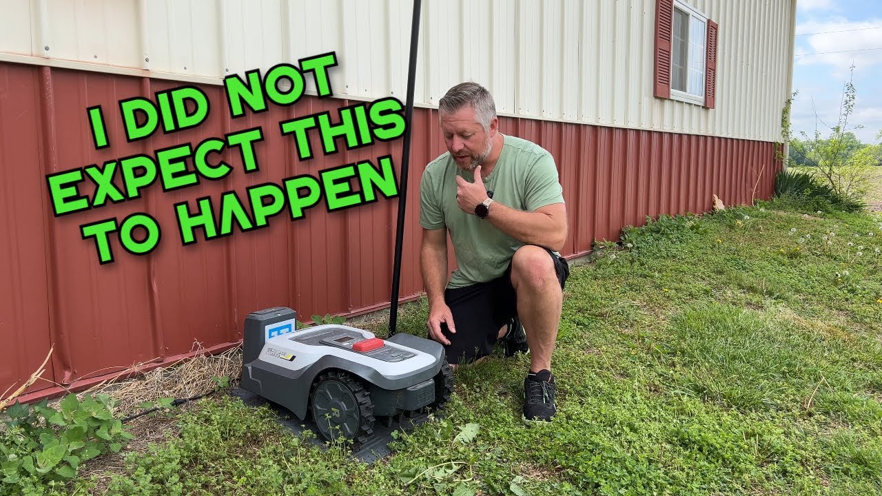 This robot lawn mower from RoboUp surprised me in more ways than one.