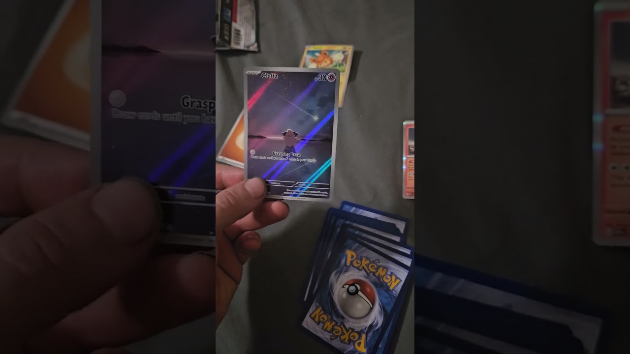 Pokemon a FAil of a card pull but we got an  ENTEI!!!