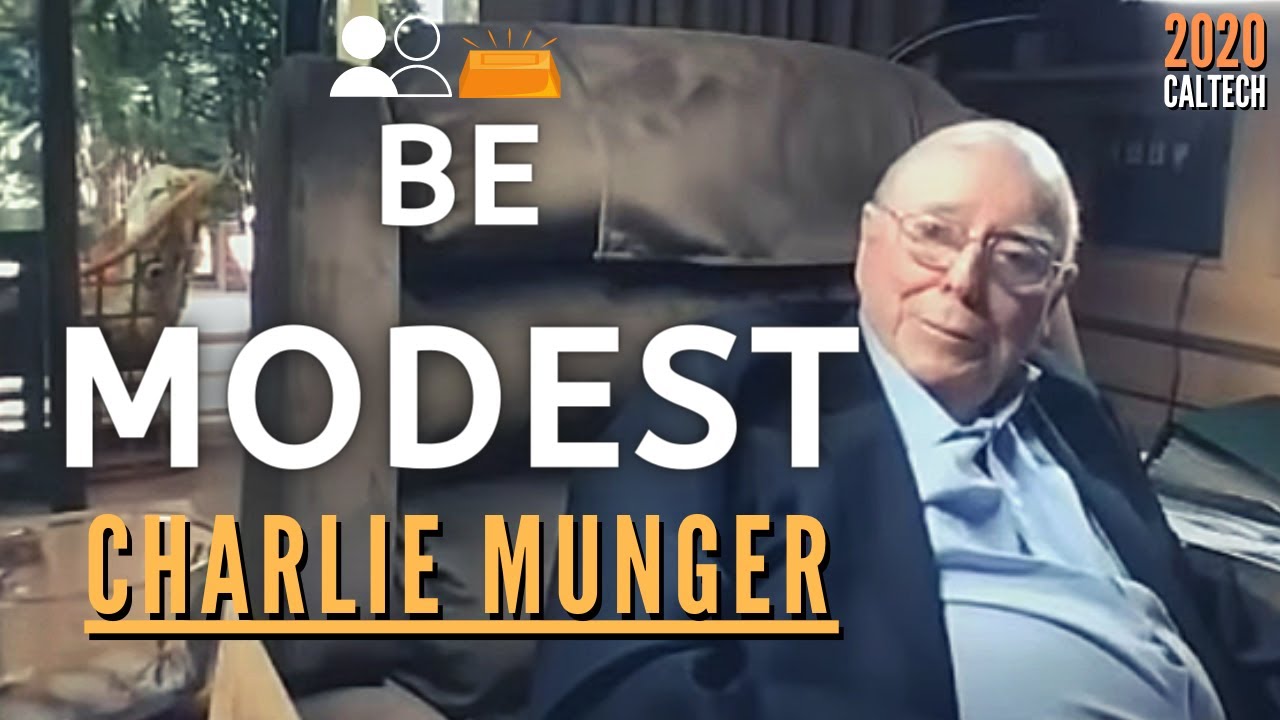 Charlie Munger: 