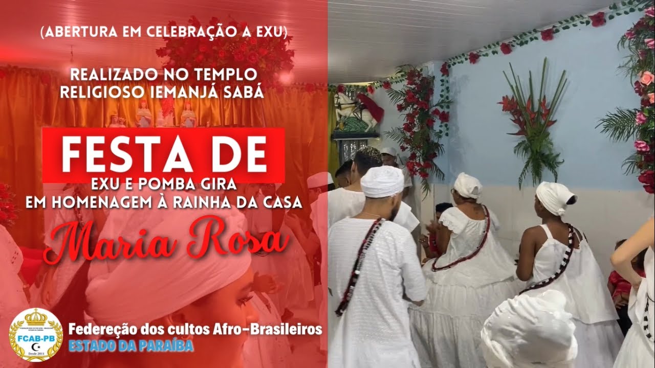ABERTURA EM CELEBRAÇÃO A EXU