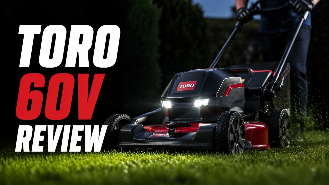 TORO 60V Flex-Force Super Recycler Lawn Mower Review
