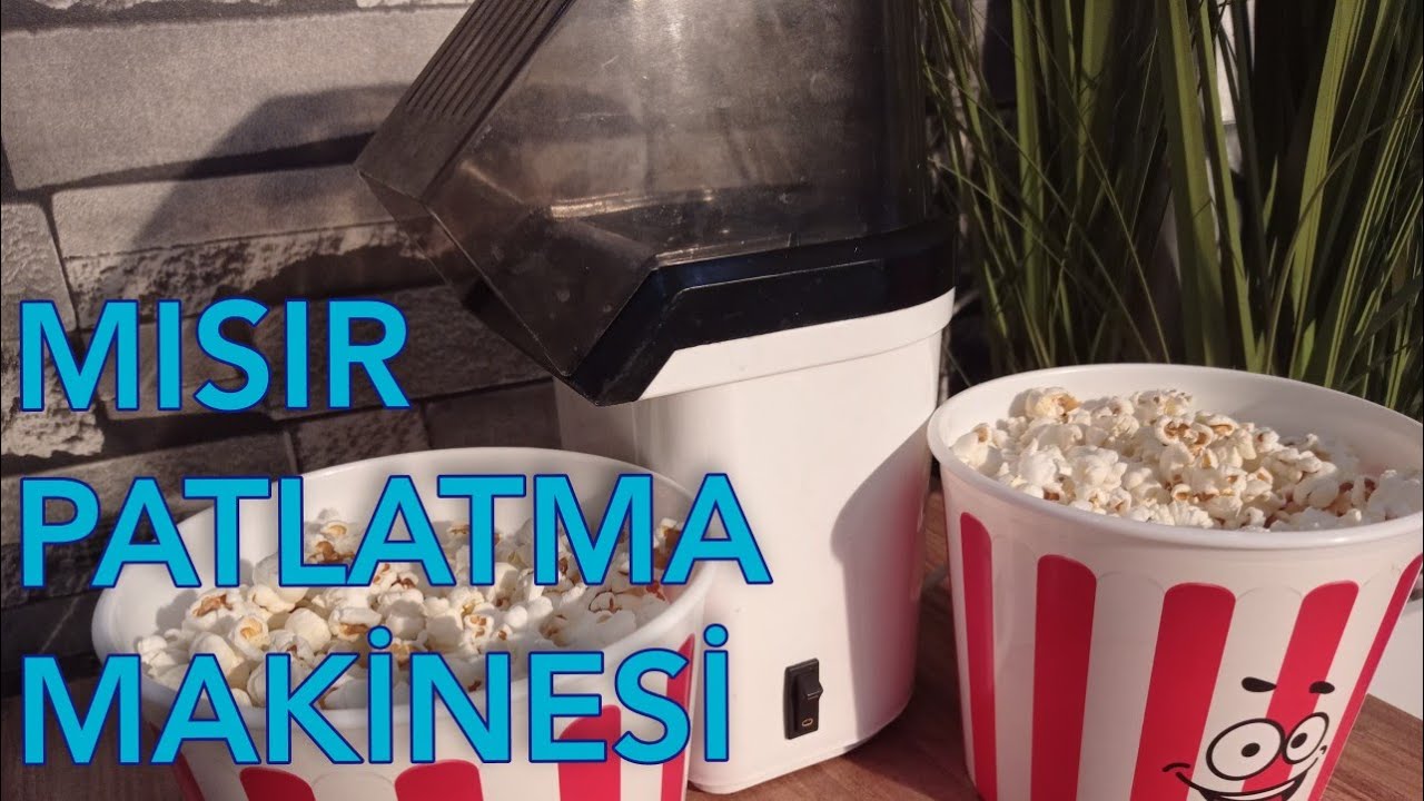 POPCORN | MISIR PATLATMA MAKİNESİ |  İNCELEME 🧐