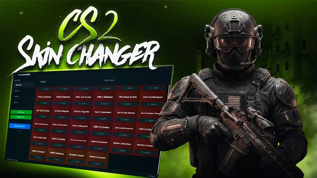 CS2 Skin Changer | FREE CS2 Skin Swapper | CS2 Skin Changer | Get ALL Guns Skins & Knives