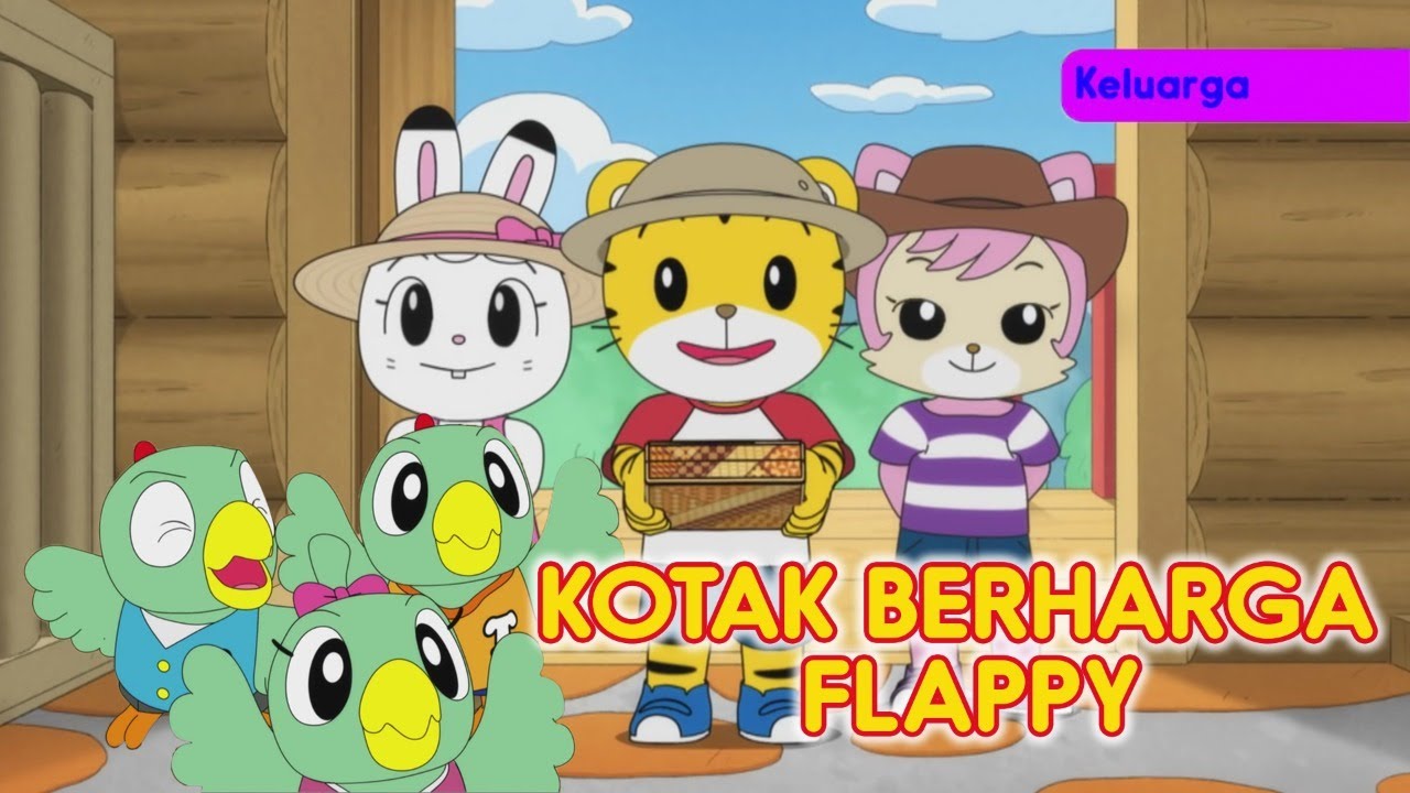 KOTAK BERHARGA FLAPPY I Kartun Anak Bahasa Indonesia I Shimajiro Bahasa Indonesia