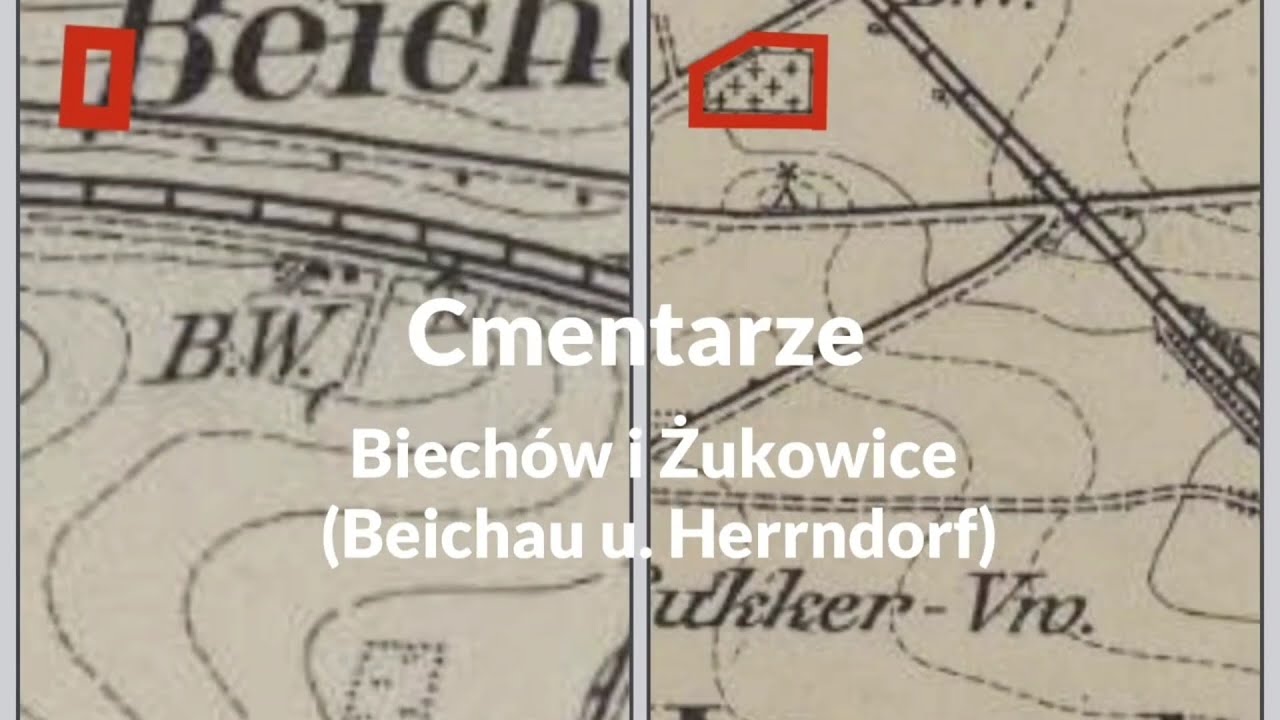 Cmentarze Biechów i Żukowice (Beichau u. Herrndorf)
