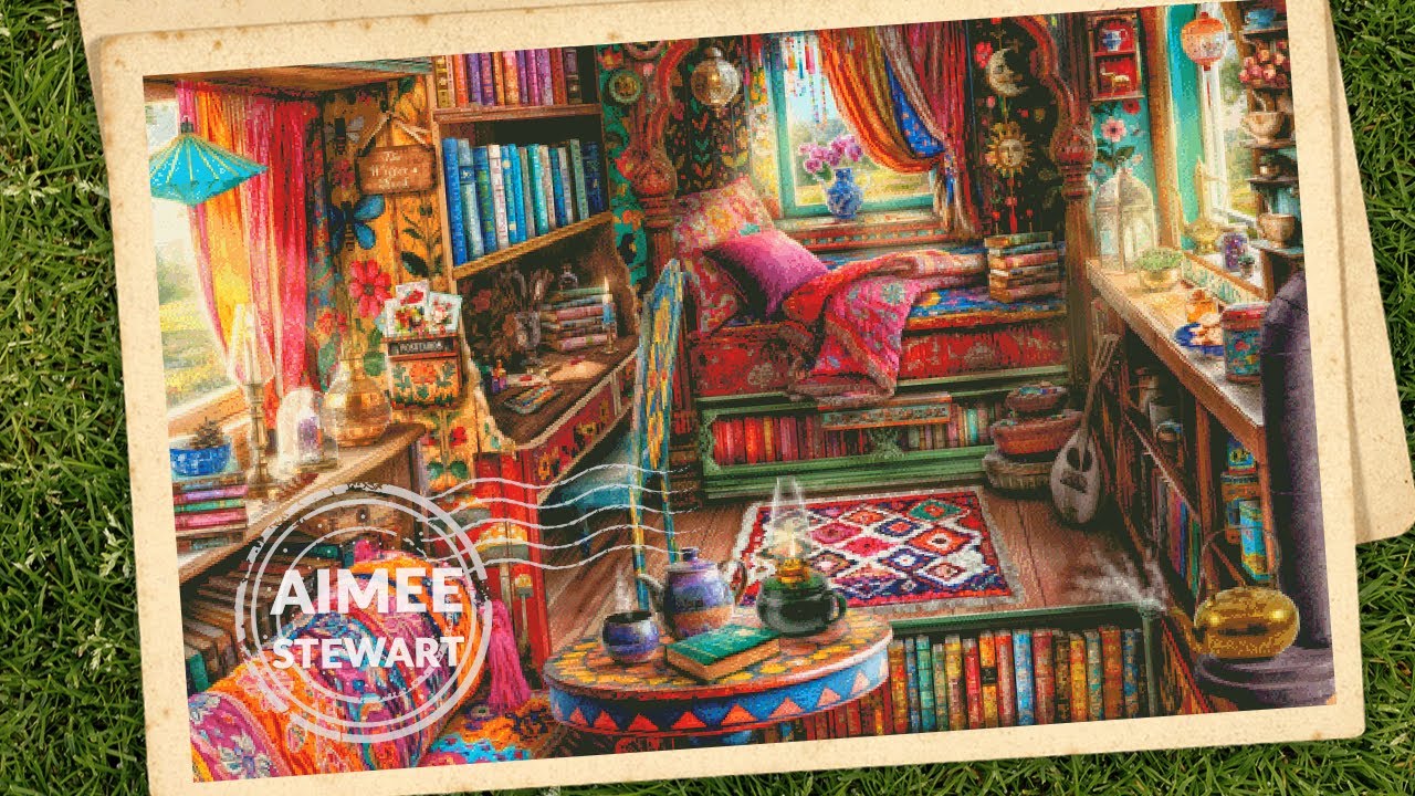 LIVE Stitch With Me #238 - Aimee Stewart SAL Saturday | Travelling Library MC