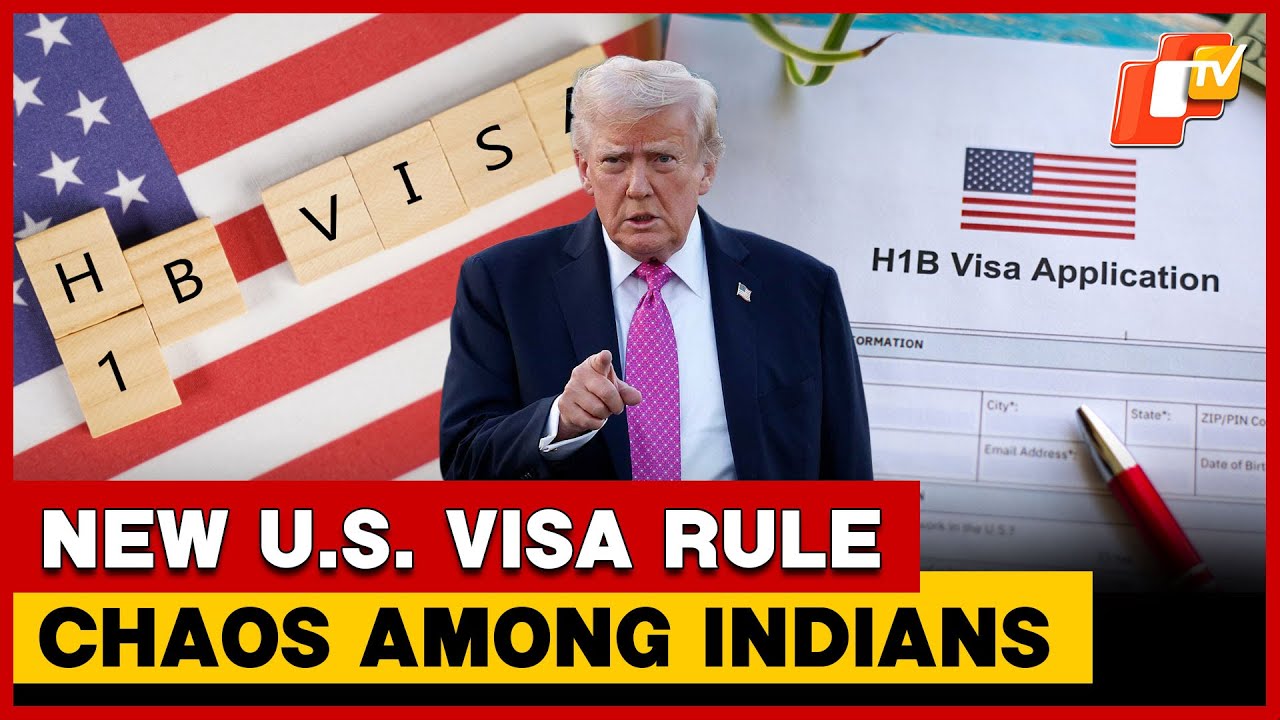 New U.S. Social-Media Rule Triggers Visa Chaos for H-1B, H-4 Indian Applicants | OTV