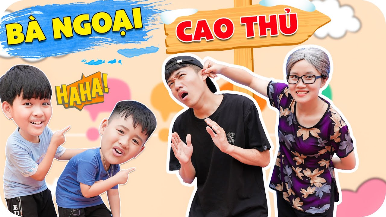 Ở Nhà Với Bà Ngoại Cao Thủ ♥ Min Min TV Minh Khoa
