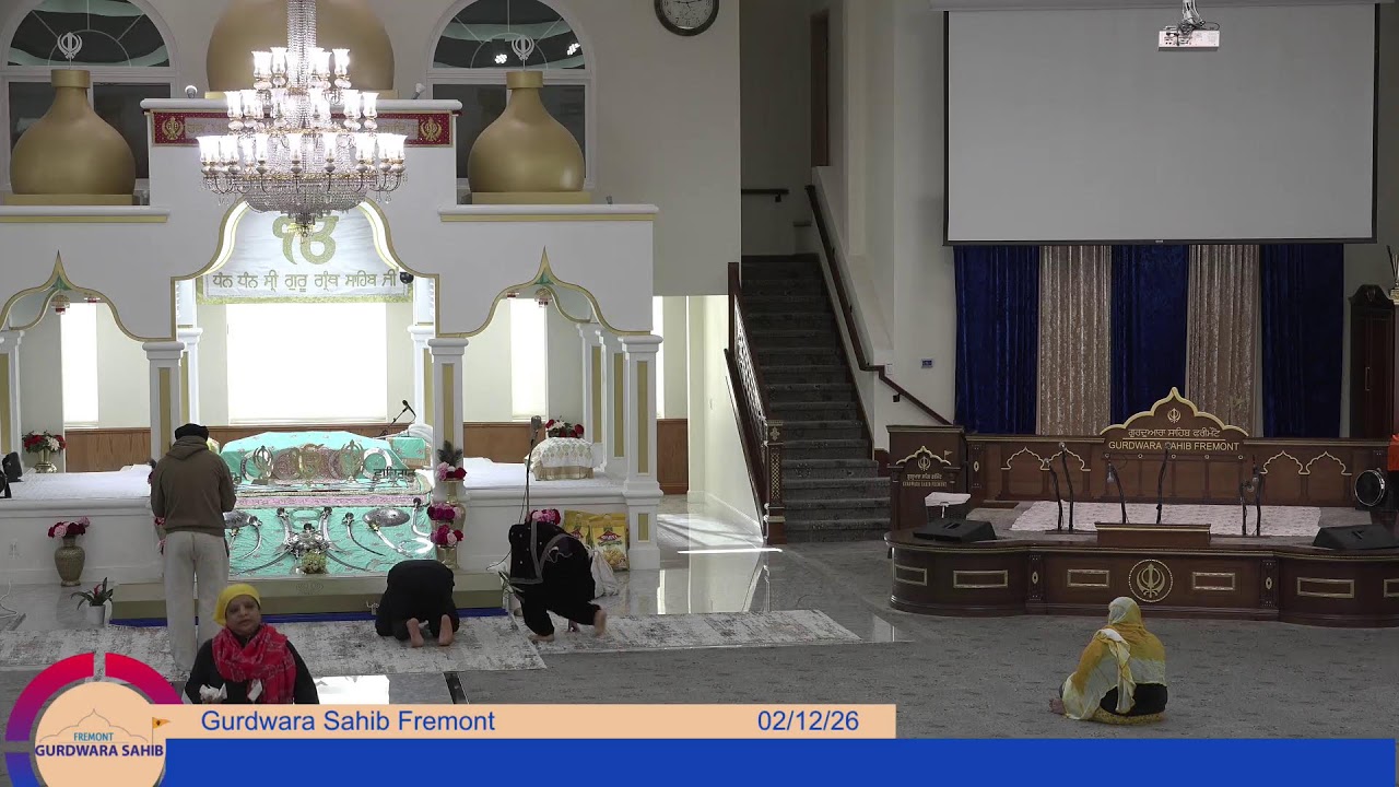 Gurdwara Sahib Fremont Morning Diwan 2026-02-12