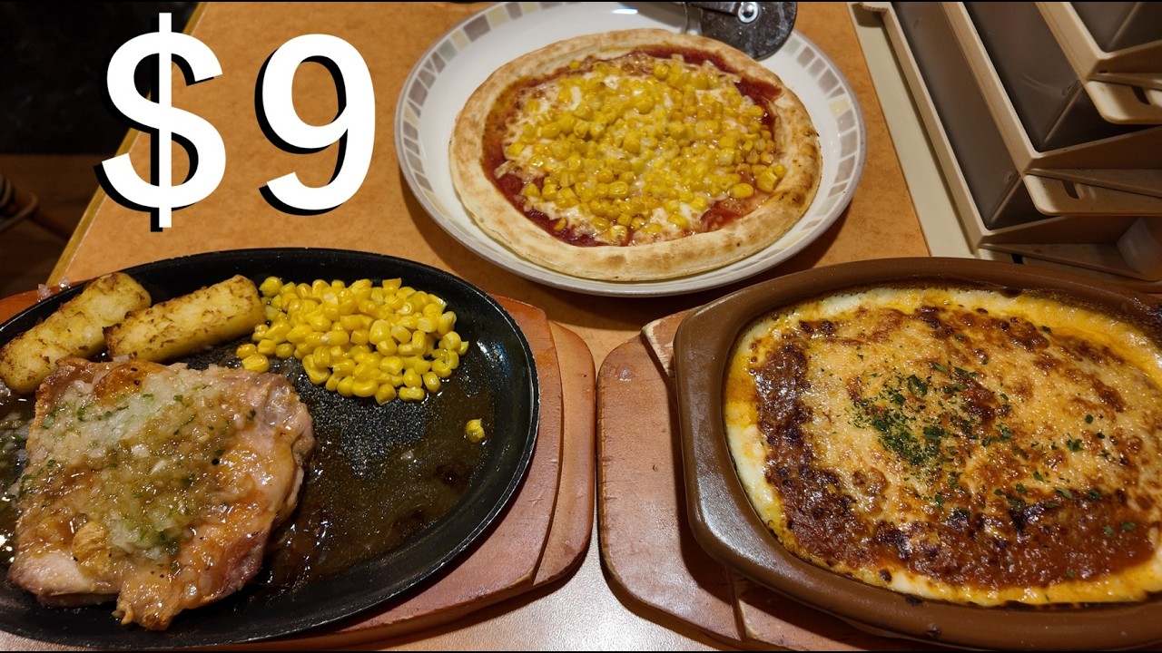 $9 Huge Meal at Japan’s Best Italian Chain – Saizeriya
