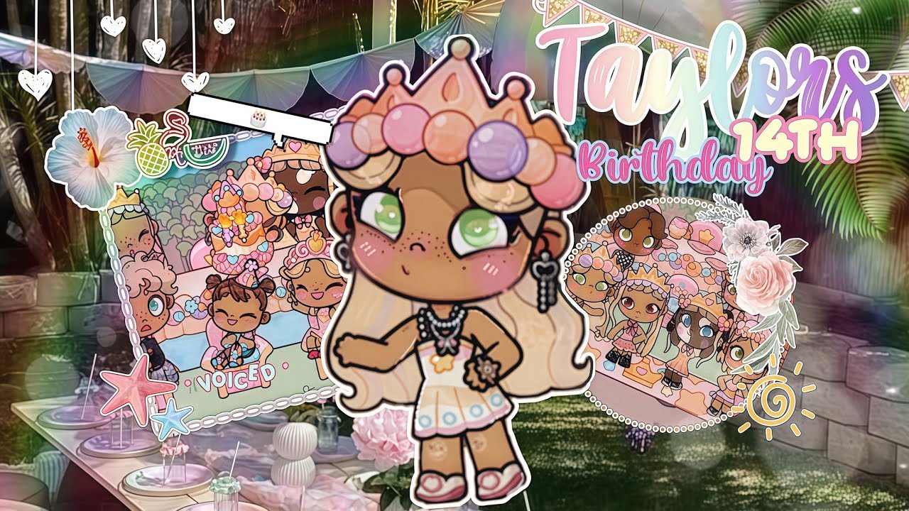 14-й день рождения Тейлор! 🪷 🎂 // озвучка 🔊 // ролевая игра в мире аватара 🌏 🌟