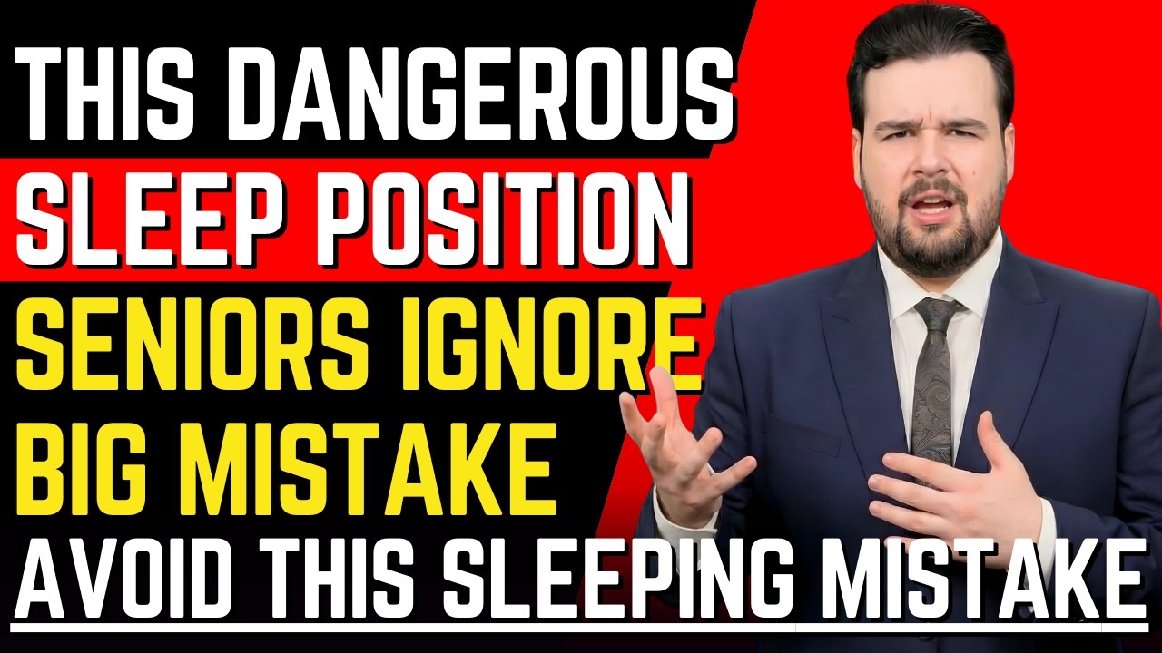 Cardiologist Warns: The Dangerous Sleep Position Seniors Ignore | Most People Sleep This Way